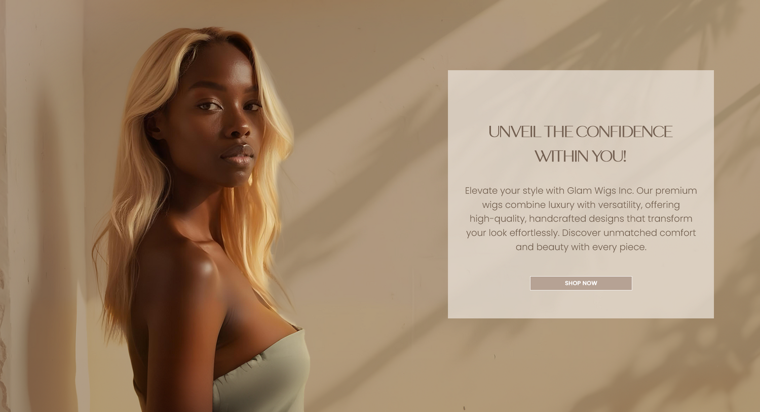 Glue less Human Hair Wigs Hair Extensions GlamWigs