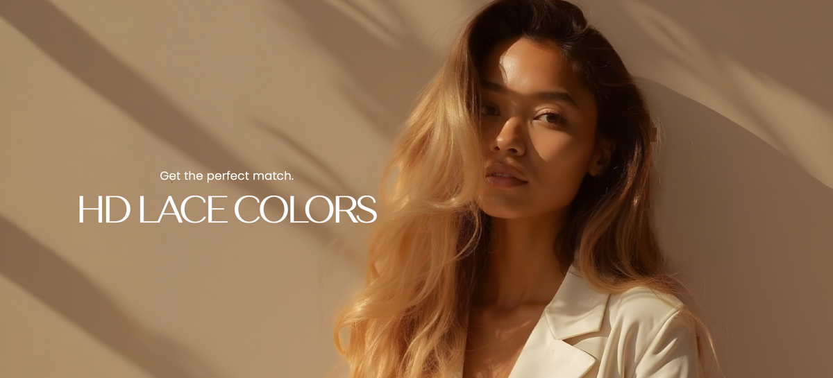 GlamWigs HD lace colour and complexion-matching guide
