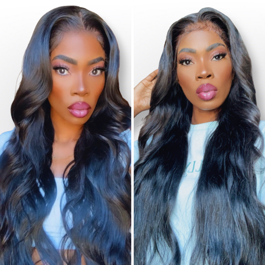 Annecia - HD Lace Wig (small, bleached knots)