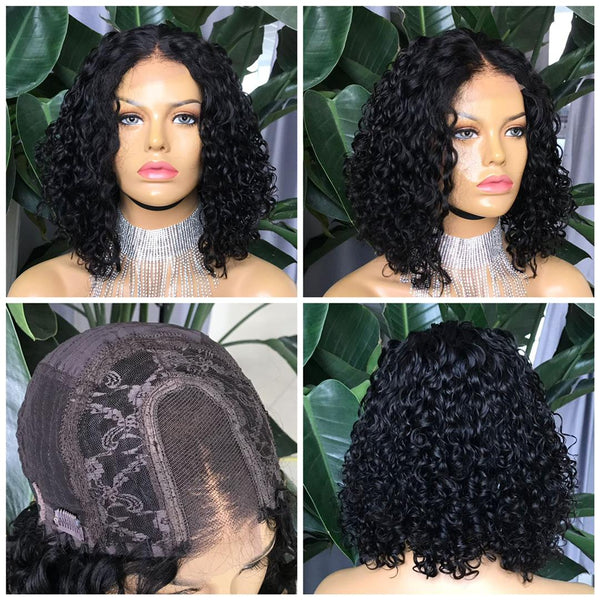 Gizelle - Curly Closure Wig – HD Lace Wig by Glamwigs Inc.